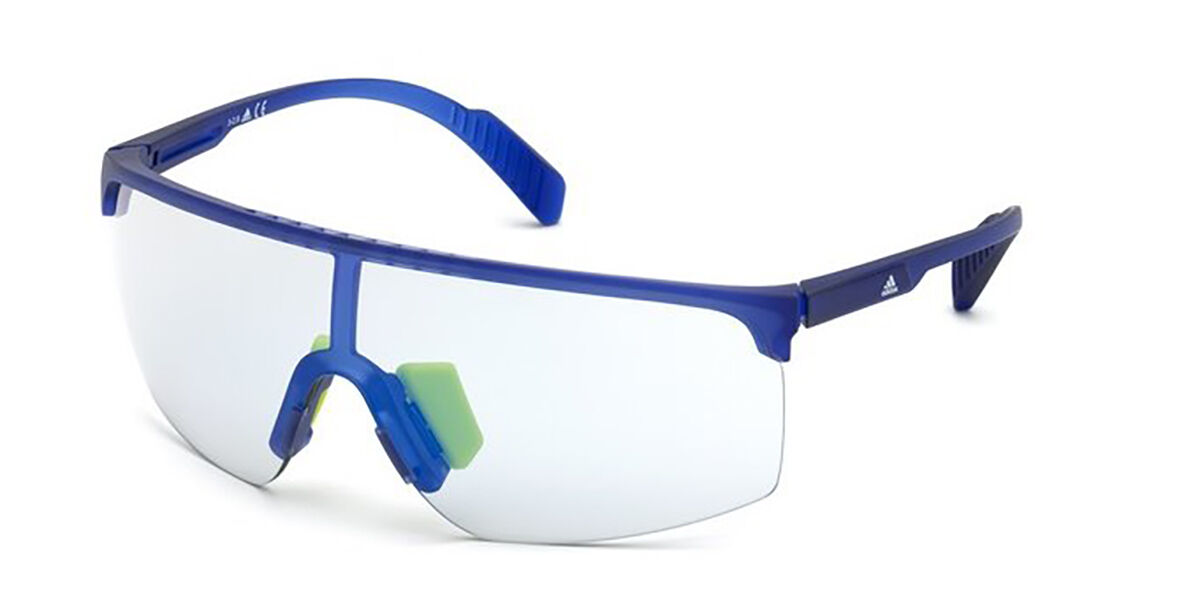 Adidas Sport SP0005 91X, Blue frame, Light Grey lenses