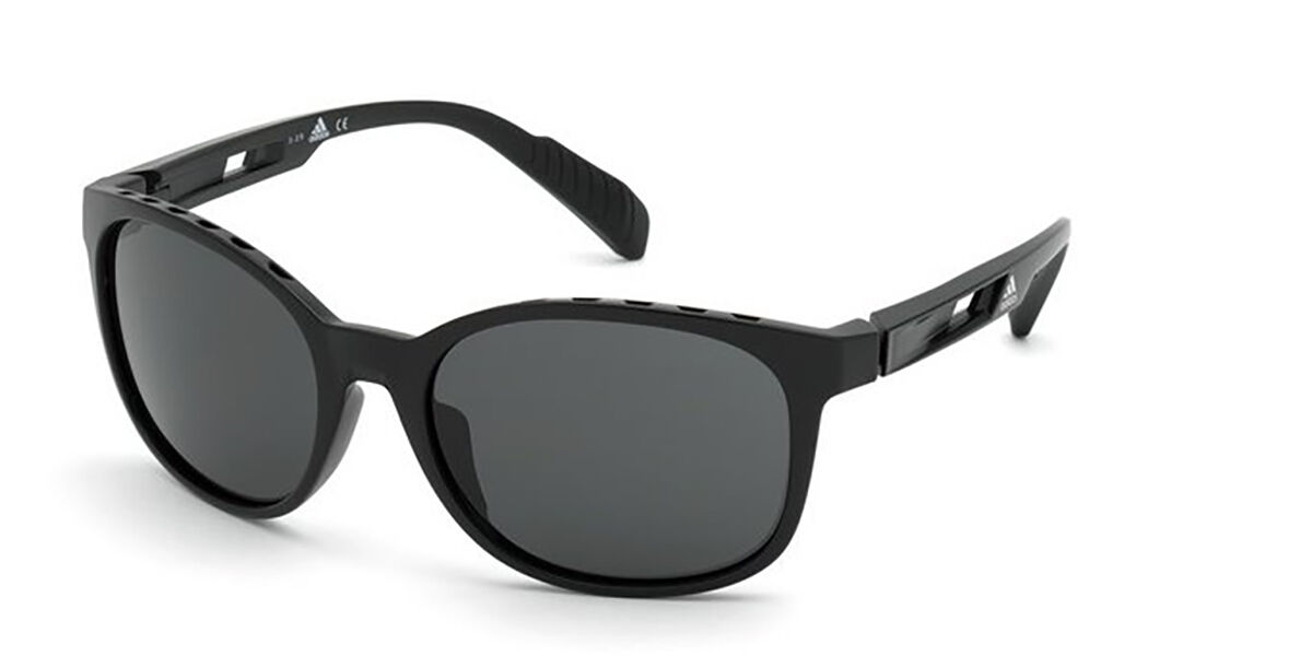 Adidas Sport SP0011 01A, Black frame, Grey lenses