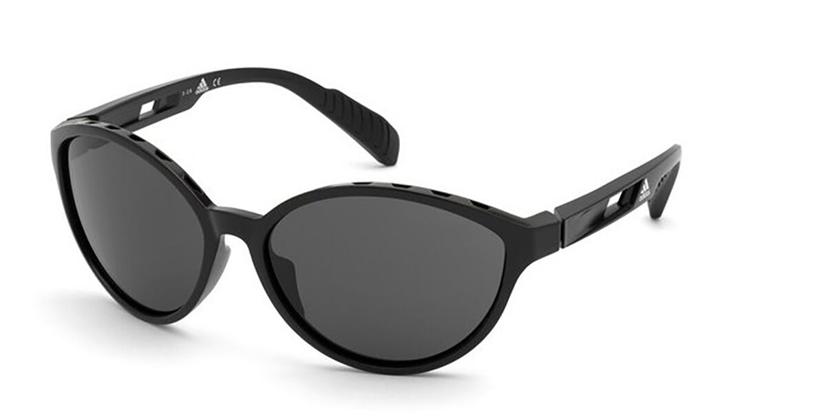 Adidas Sport SP0012 01A, Black frame, Grey lenses