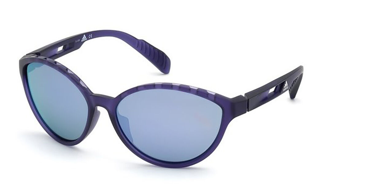 Adidas Sport SP0012 Polarized 82D, Purple frame, Grey Polarized lenses