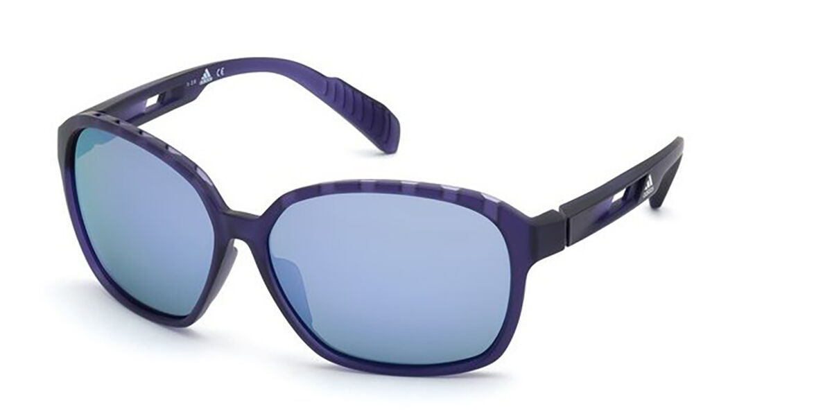 Adidas Sport SP0013 Polarized 82D, Purple frame, Grey Polarized lenses