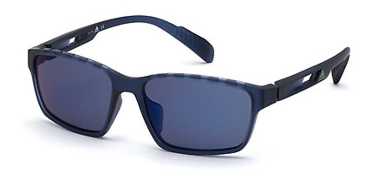 Adidas Sport SP0024 91V, Blue frame, Blue lenses
