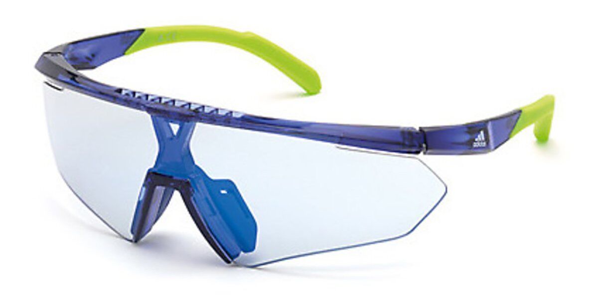 Adidas Sport SP0027 91X, Blue frame, Blue Mirror lenses