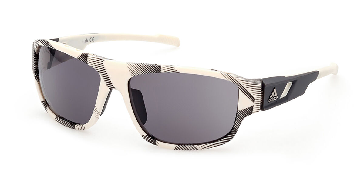 Adidas Sport SP0045 59A, Brown frame, Dark Grey lenses