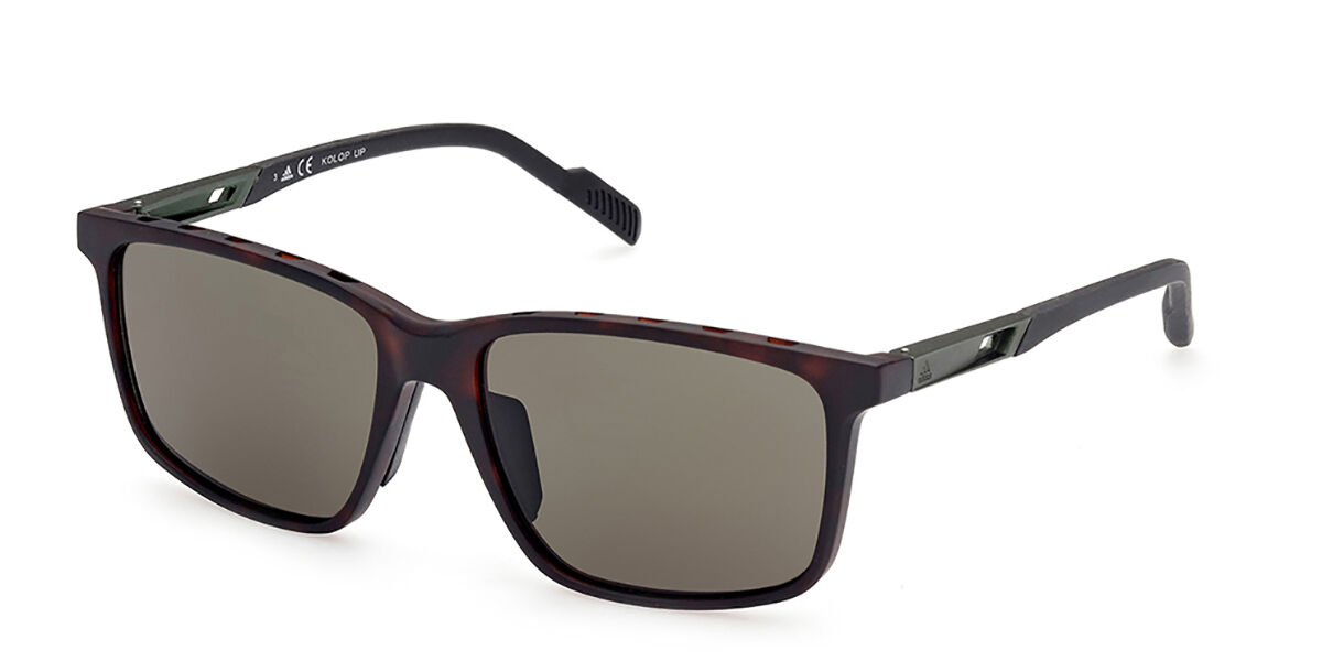 Adidas Sport SP0050 52N, Tortoiseshell frame, Grey lenses