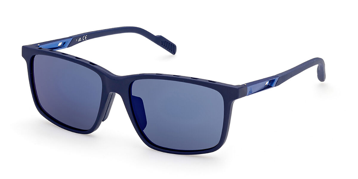 Adidas Sport SP0050 91X, Blue frame, Blue Mirror lenses