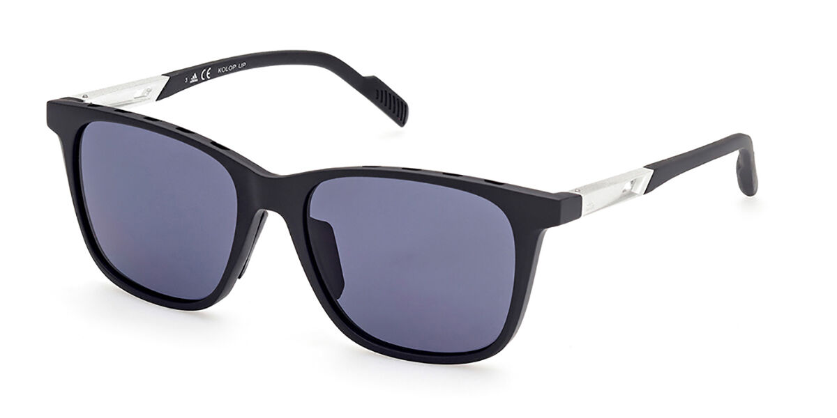 Adidas Sport SP0051 02A, Black frame, Smoke Grey lenses
