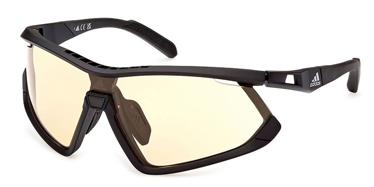 Adidas Sport SP0055 02J, Black frame, Roviex lenses