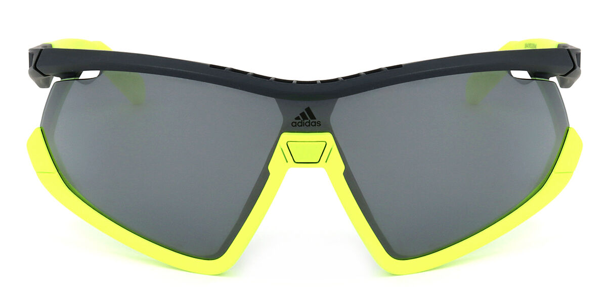 Adidas Sport SP0055 20C, Yellow frame, Dark Grey lenses
