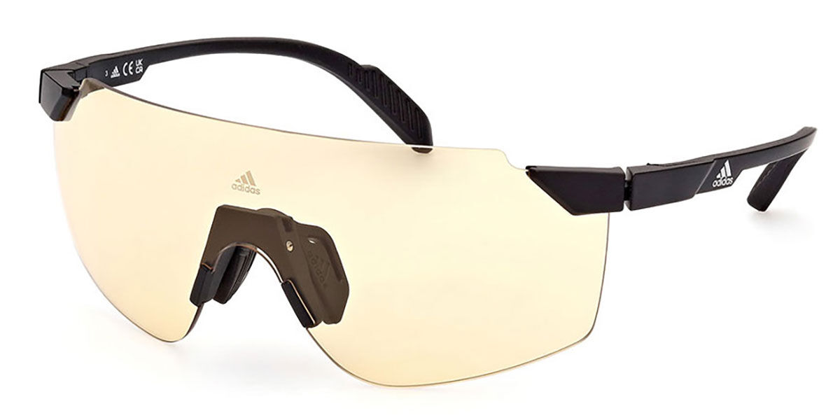 Adidas Sport SP0056 02J, Brown frame, Grey Brown lenses