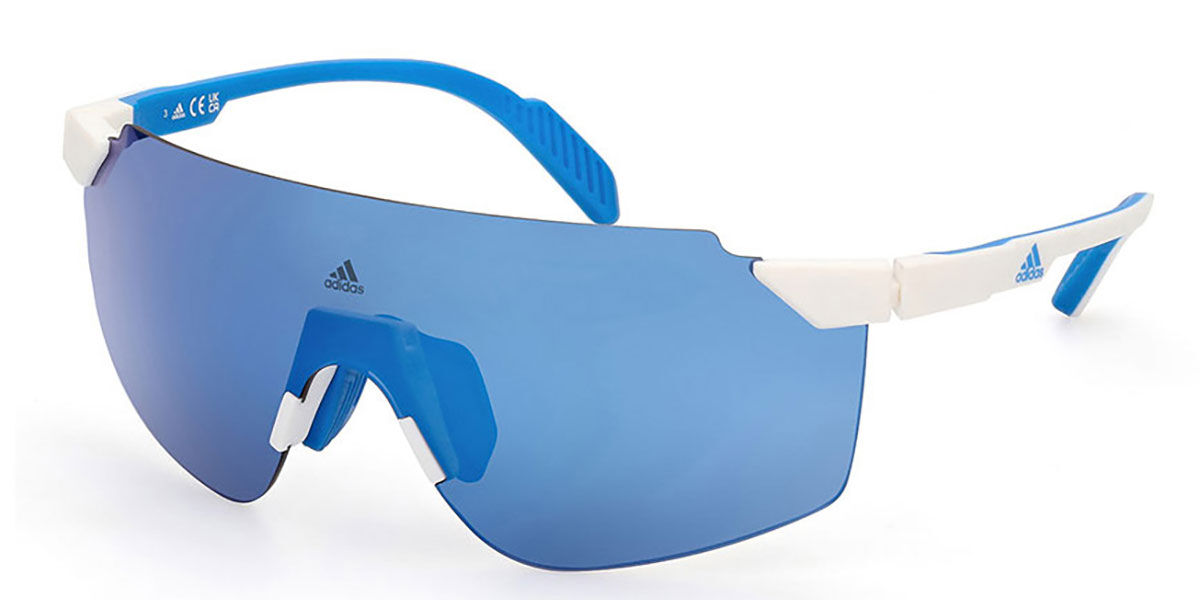 Adidas Sport SP0056 24X, Blue frame, Blue Mirror lenses