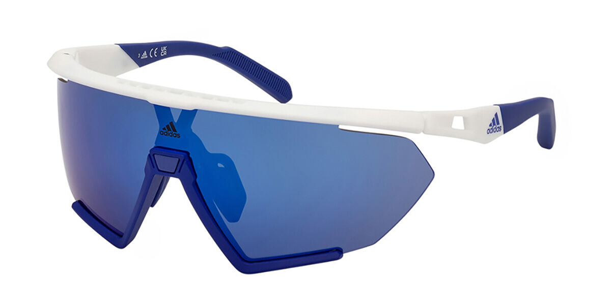 Adidas Sport SP0071 CMPT AERO LI 24X, Blue frame, Blue Mirror lenses