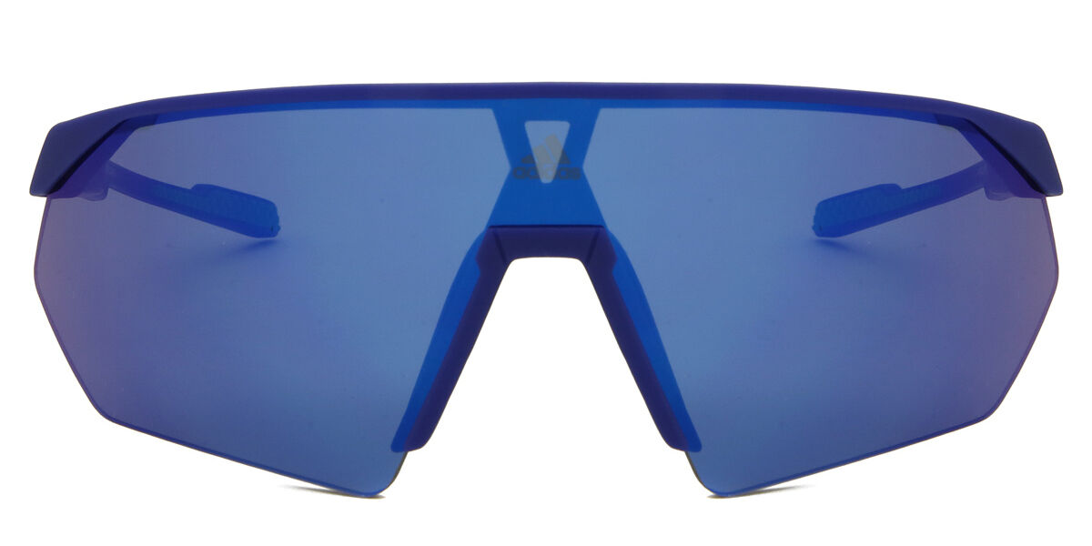 Adidas Sport Sp0076 PRFM Shield 91Q, Blue frame, Blue Mirror lenses