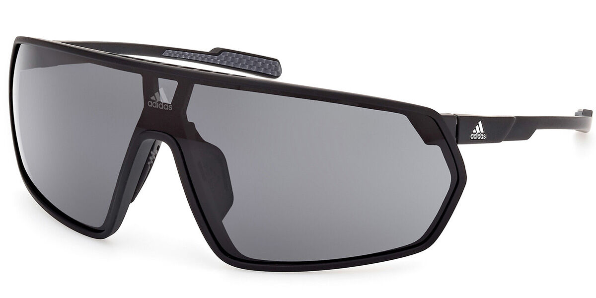Adidas Sport Sp0088 PRFM Shield 02A, Black frame, Smoke Grey lenses