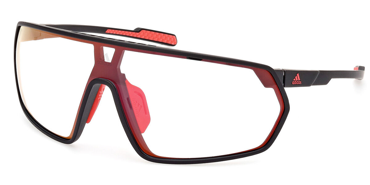 Adidas Sport SP0088 PRFM Shield 02L, Black frame