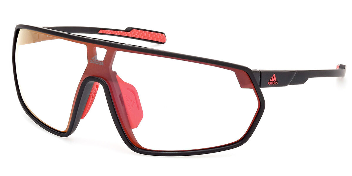 Adidas Sport SP0089 PRFM Shield 02L, Black frame