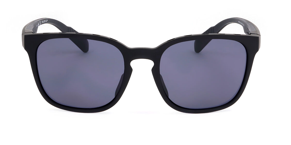 Adidas Sport SP0033-F Asian Fit 02A, Black frame, Dark Grey lenses