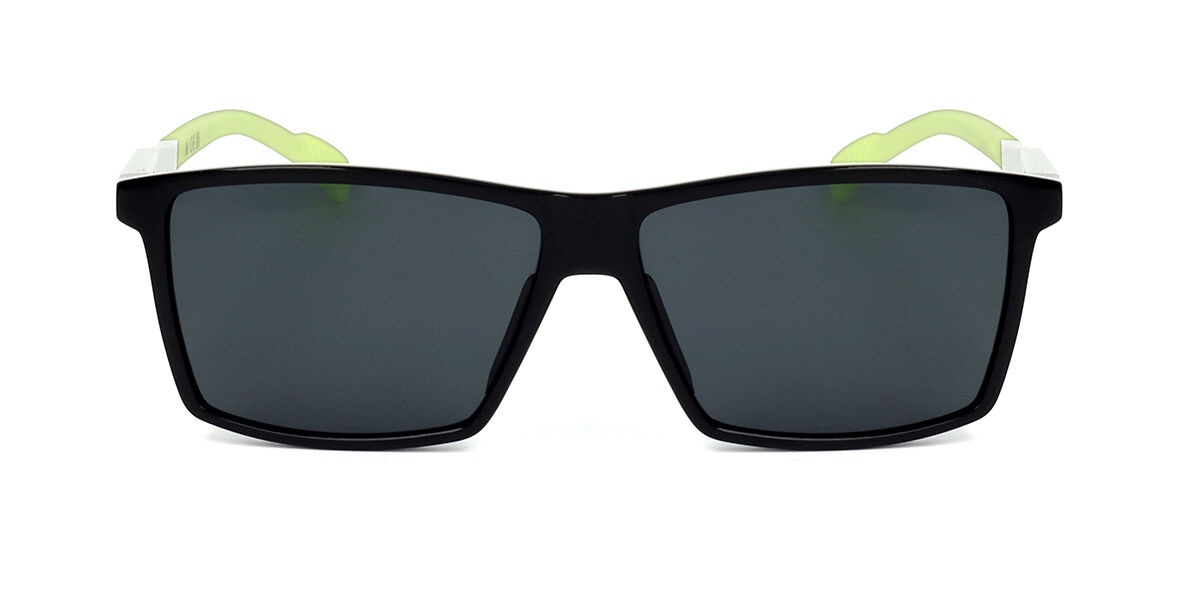 Adidas Sport SP0058-F Asian Fit 01D, Black frame, Dark Grey lenses
