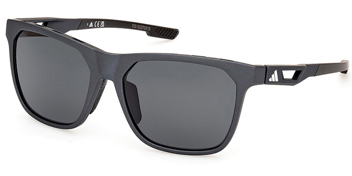 Adidas Sport SP0091 Polarized 02D, Grey Polarized lenses