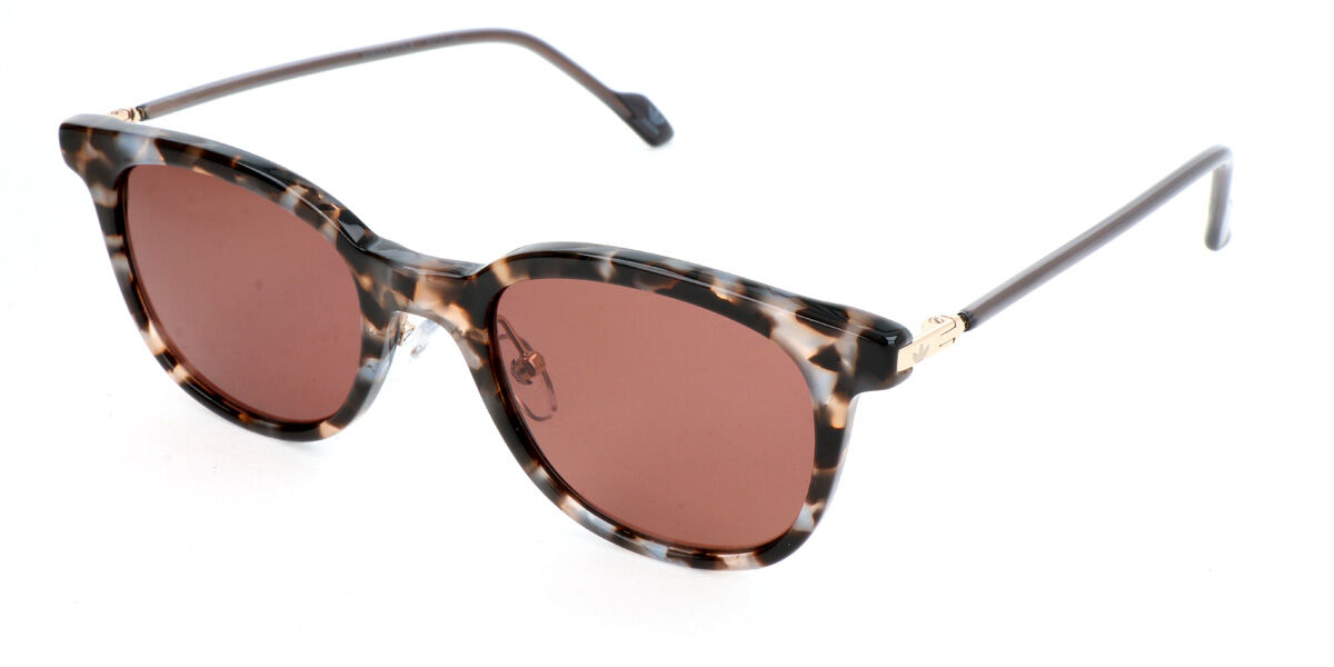 Adidas Sport AOK003 147.PLR, Tortoiseshell frame, Red lenses