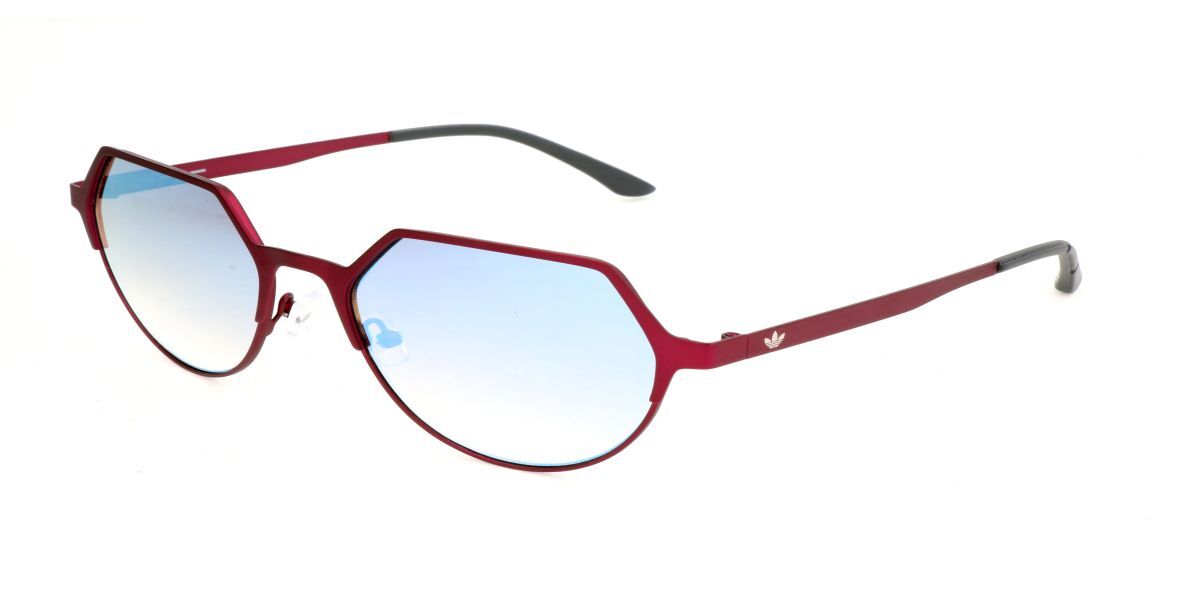 Adidas Sport AOM007N 010.000, Red frame, Blue lenses