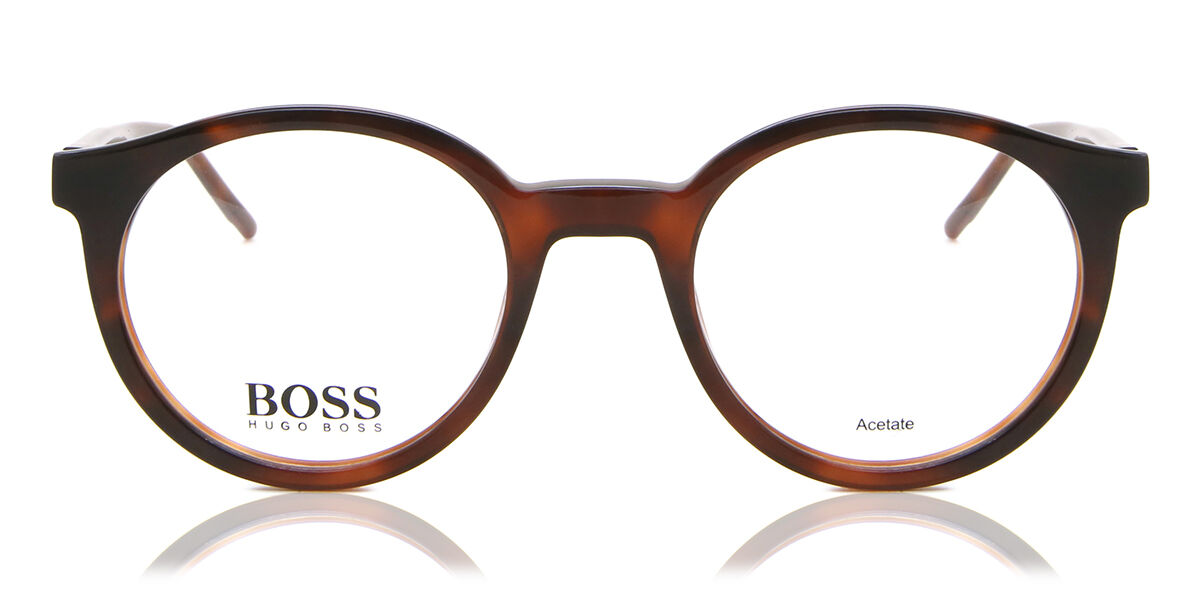 BOSS Boss 1155 086 Men's Eyeglasses Tortoiseshell Size 47 (Frame Only) - Blue Light Block Available