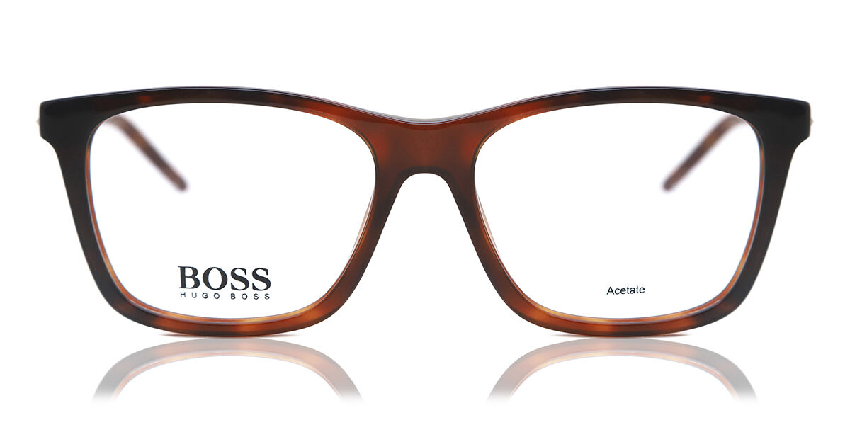 BOSS Boss 1158 086 Men's Eyeglasses Tortoiseshell Size 53 (Frame Only) - Blue Light Block Available