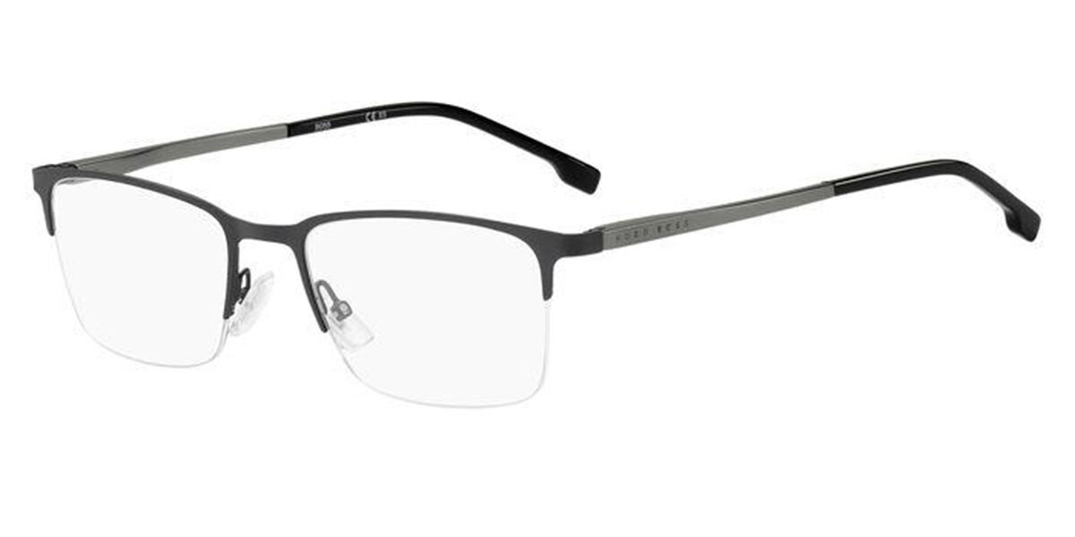 BOSS Boss 1187 RZZ Men's Eyeglasses Grey Size 52 (Frame Only) - Blue Light Block Available