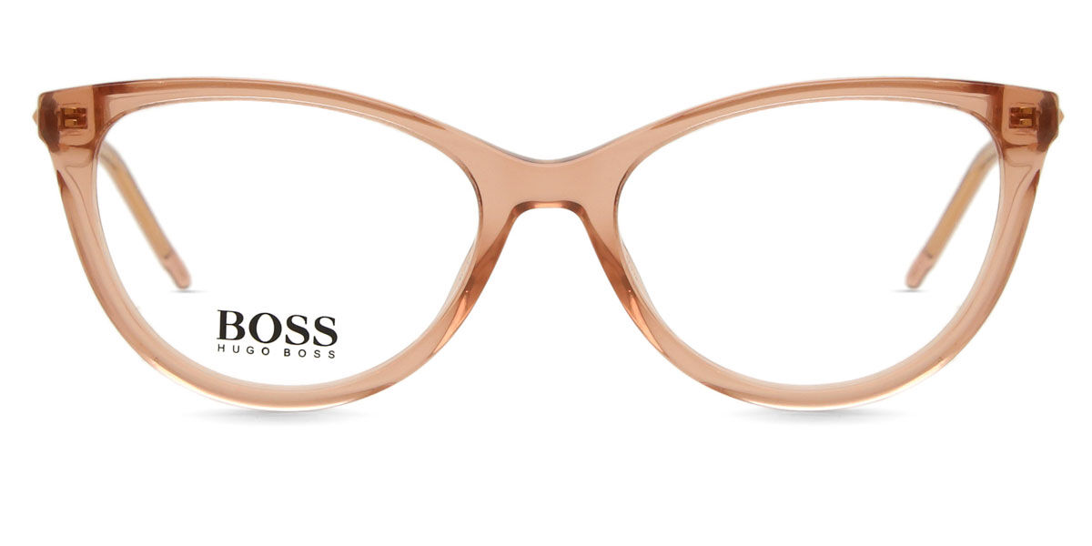 BOSS Boss 1206 FWM Women's Eyeglasses Pink Size 54 (Frame Only) - Blue Light Block Available