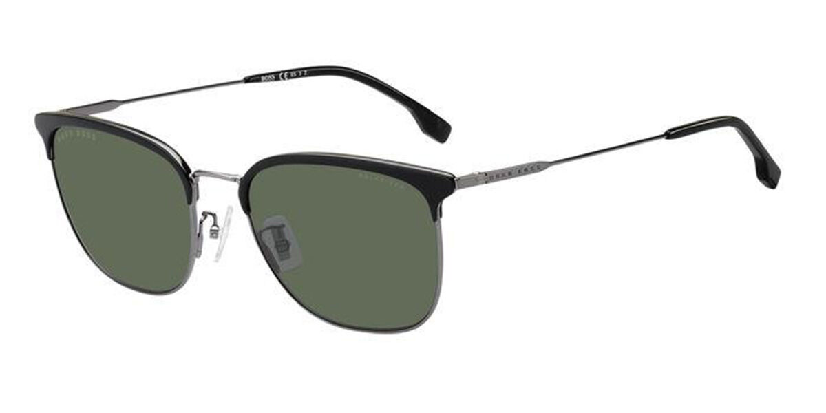 BOSS Boss 1285/F/SK Asian Fit ANS/UC Men's Sunglasses Black Size 57