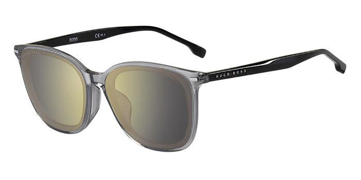 BOSS Boss 1292/F/SK Asian Fit KB7/JO Men's Sunglasses Grey Size 60