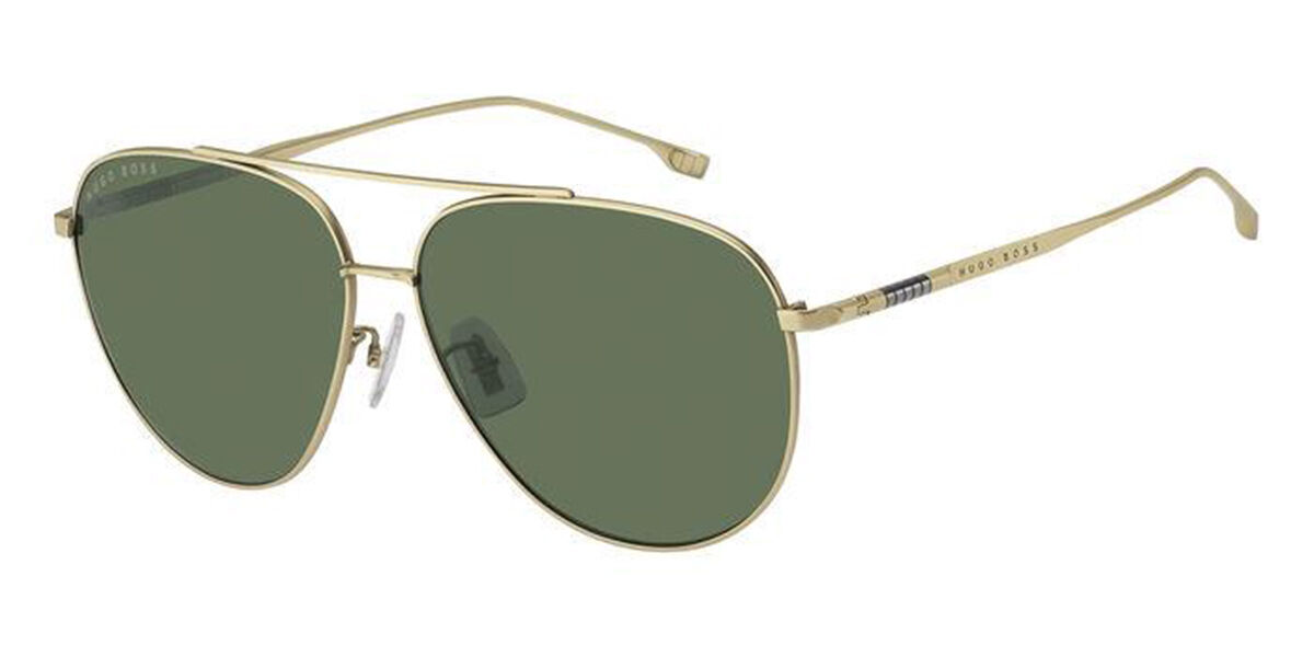 BOSS Boss 1296/F/S Asian Fit AOZ/QT Men's Sunglasses Gold Size 63