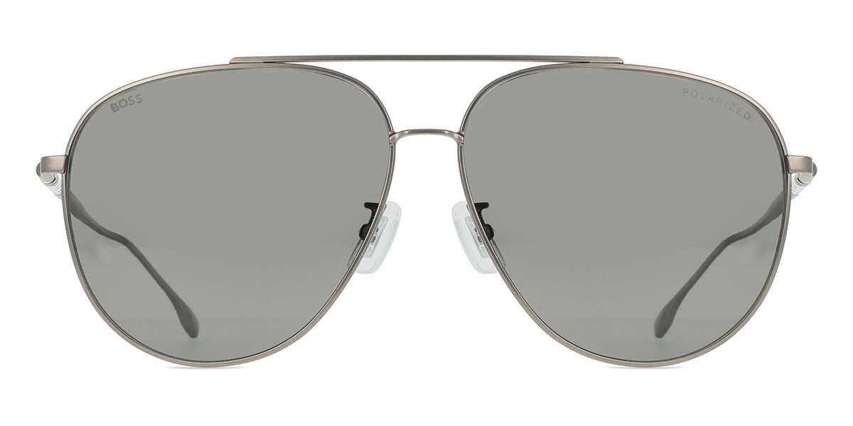 BOSS Boss 1296/F/S Asian Fit R80/M9 Men's Sunglasses Grey Size 63