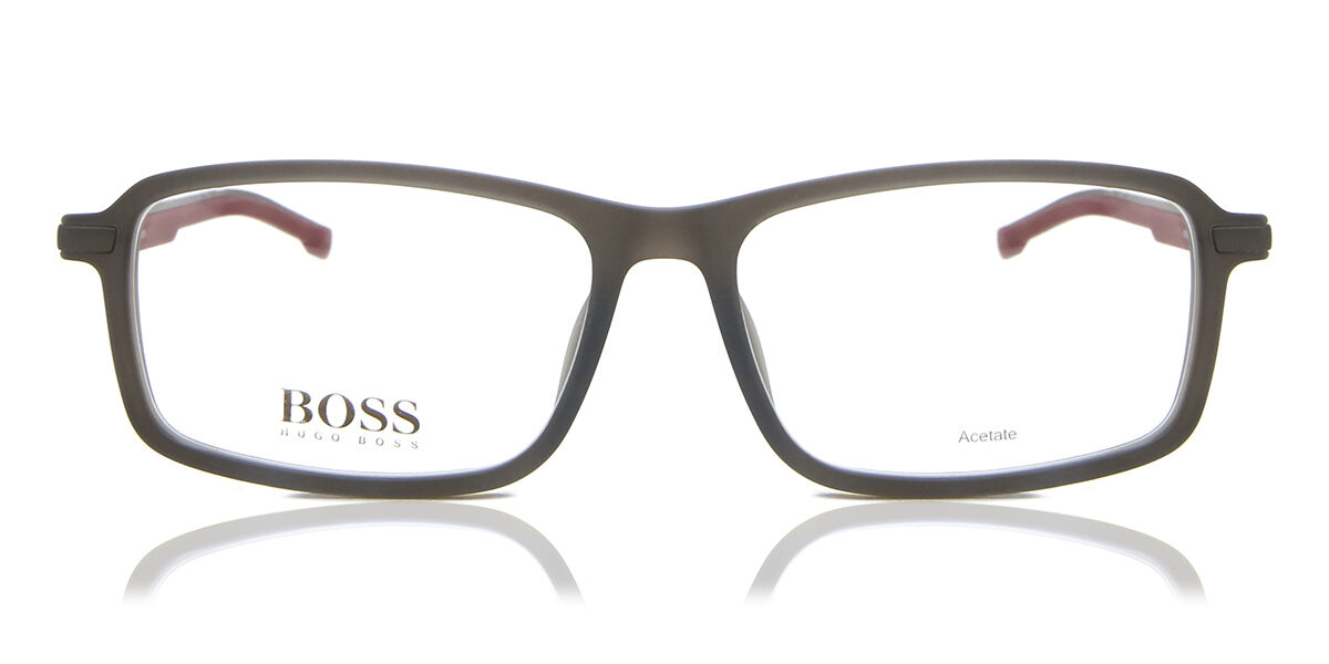 BOSS Boss 1260 FRE Men's Eyeglasses Grey Size 56 (Frame Only) - Blue Light Block Available