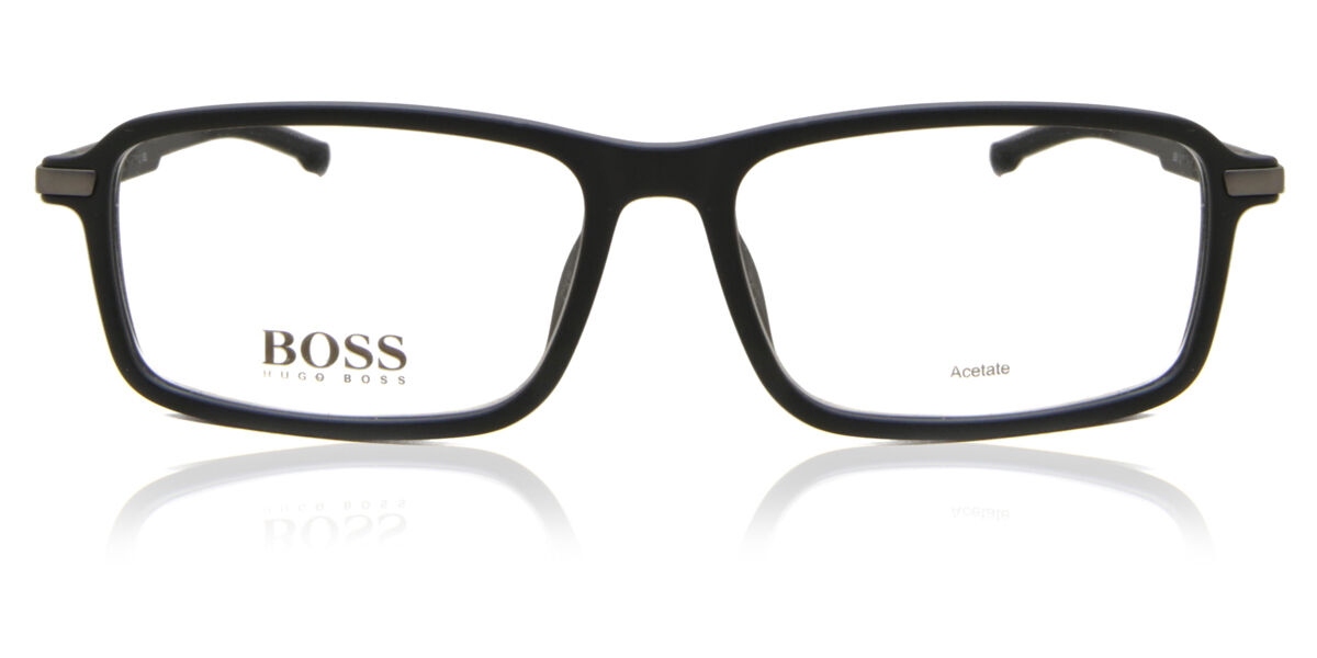BOSS Boss 1260 003 Men's Eyeglasses Black Size 56 (Frame Only) - Blue Light Block Available