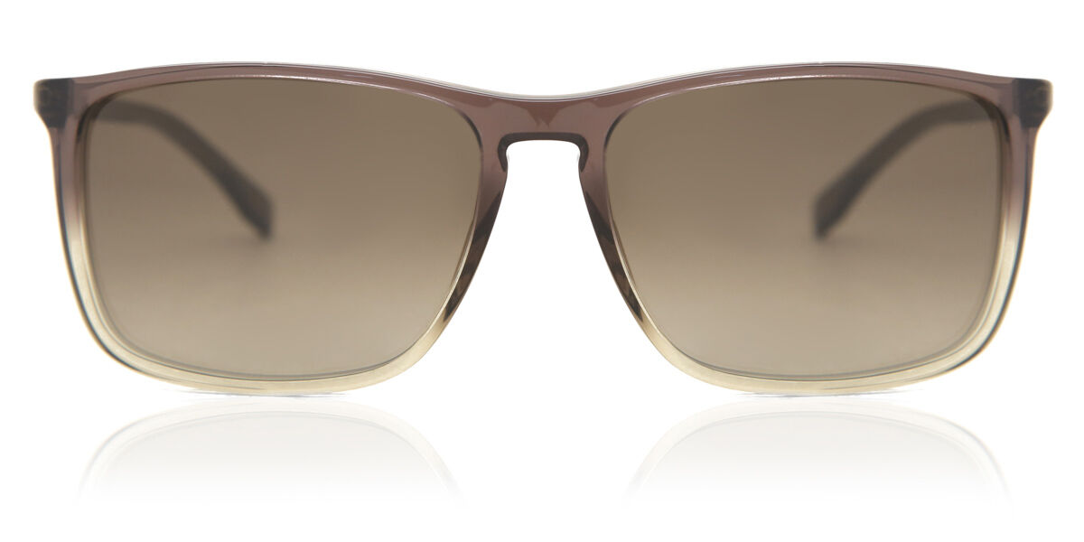 BOSS Boss 0665/S/IT NUX/HA Men's Sunglasses Brown Size 57