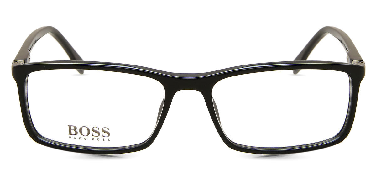 BOSS Boss 0680/IT 807 Men's Eyeglasses Black Size 55 (Frame Only) - Blue Light Block Available