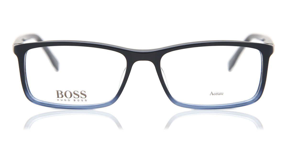 BOSS Boss 0680/IT ZX9 Men's Eyeglasses Blue Size 55 (Frame Only) - Blue Light Block Available