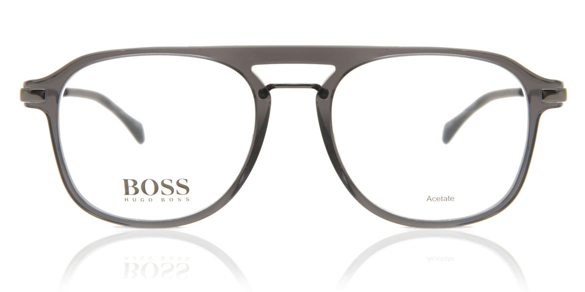 BOSS Boss 1092/IT KB7 Men's Eyeglasses Grey Size 52 (Frame Only) - Blue Light Block Available
