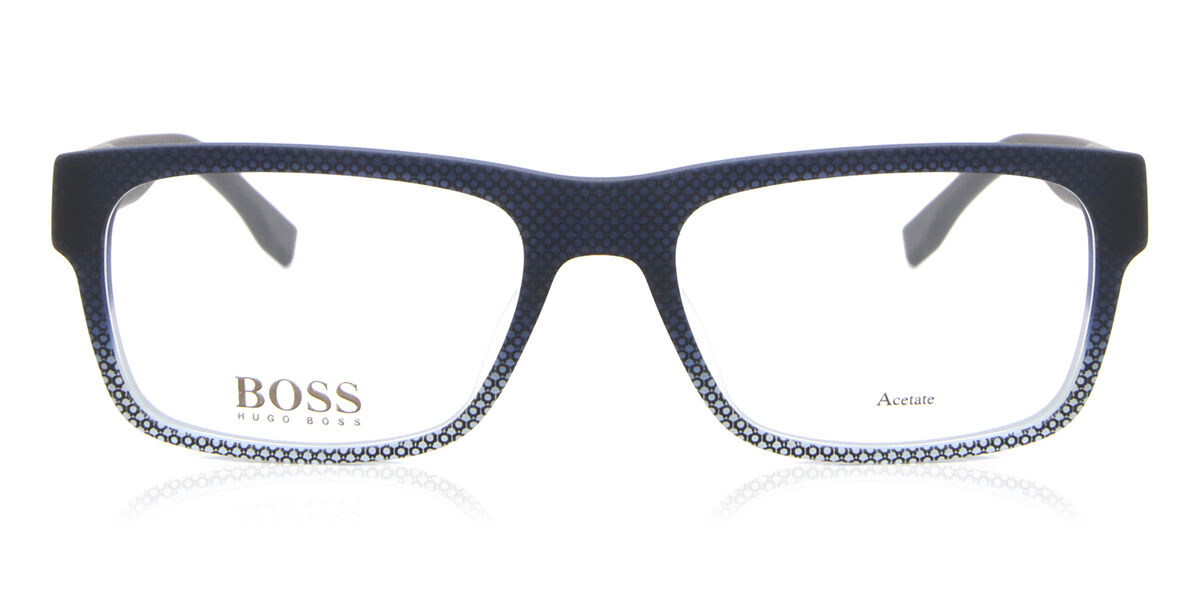 BOSS Boss 0729/IT KAY Men's Eyeglasses Blue Size 54 (Frame Only) - Blue Light Block Available