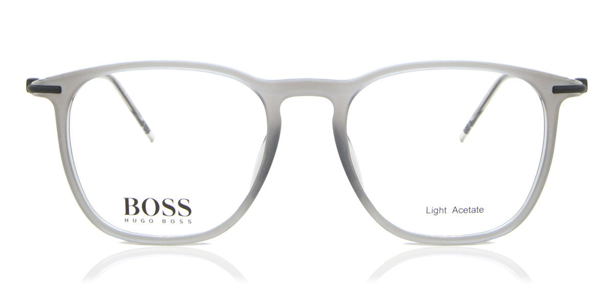BOSS Boss 1313 KB7 Men's Eyeglasses Grey Size 50 (Frame Only) - Blue Light Block Available