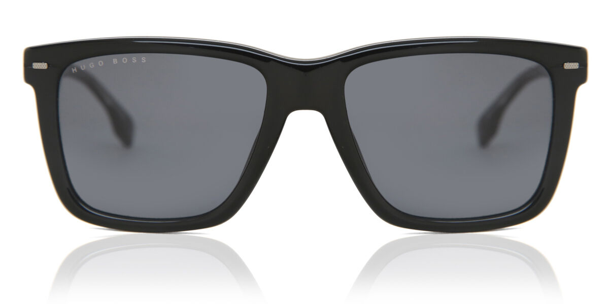 BOSS Boss 1317/S 284/IR Men's Sunglasses Black Size 55