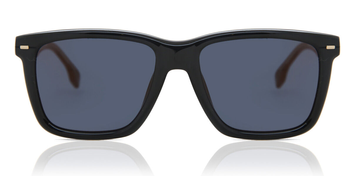 BOSS Boss 1317/S 807/K1 Men's Sunglasses Black Size 55