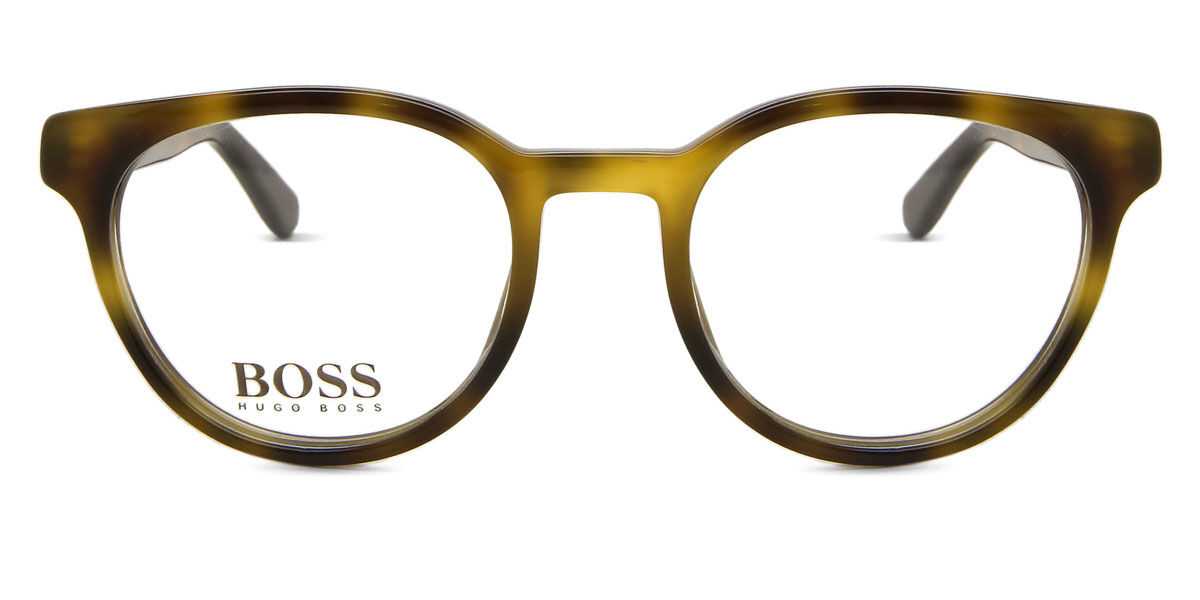 BOSS Boss 0747 05L Women's Eyeglasses Tortoiseshell Size 48 (Frame Only) - Blue Light Block Available