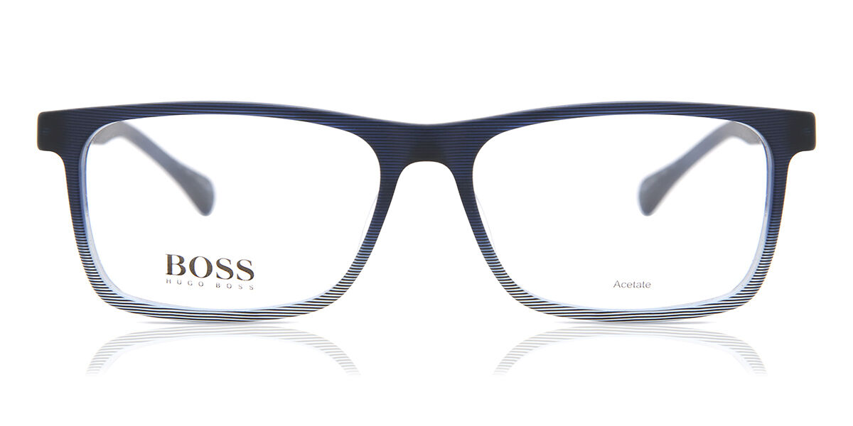 BOSS Boss 1084/IT 26O Men's Eyeglasses Blue Size 56 (Frame Only) - Blue Light Block Available