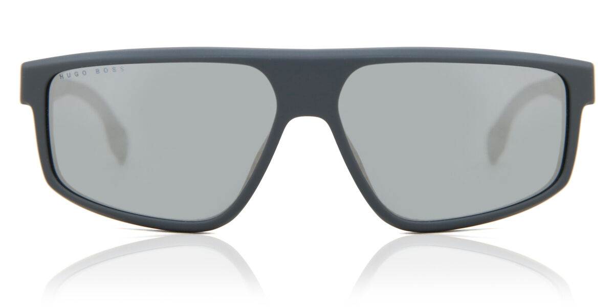 BOSS Boss 1379/S 34N/T4, Red frame, Silver Mirror lenses