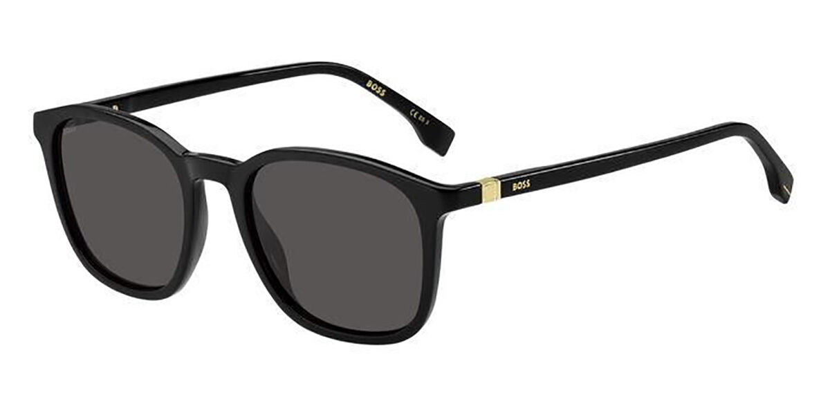 BOSS Boss 1433/S 807/IR, Black frame, Dark Grey lenses