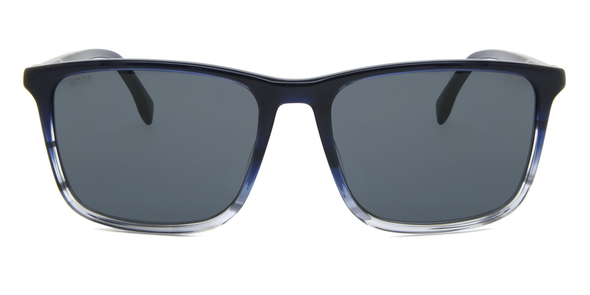 BOSS Boss 1434/S HVE/IR, Blue frame, Dark Grey lenses