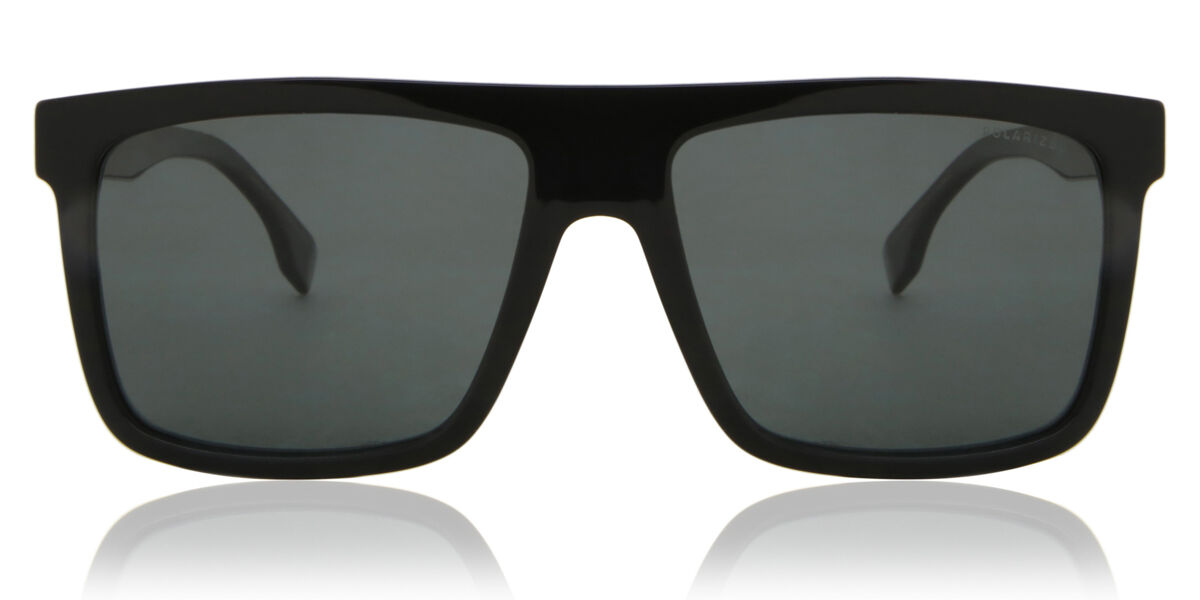 BOSS Boss 1440/S Polarized 807/M9, Black frame, Dark Grey lenses