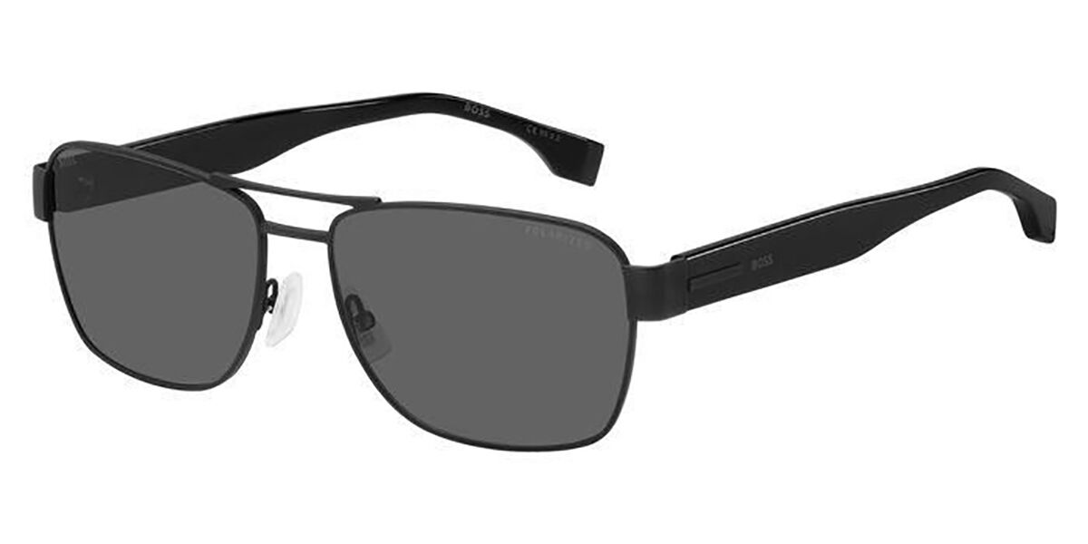 BOSS Boss 1441/S 807/M9, Black frame, Dark Grey lenses